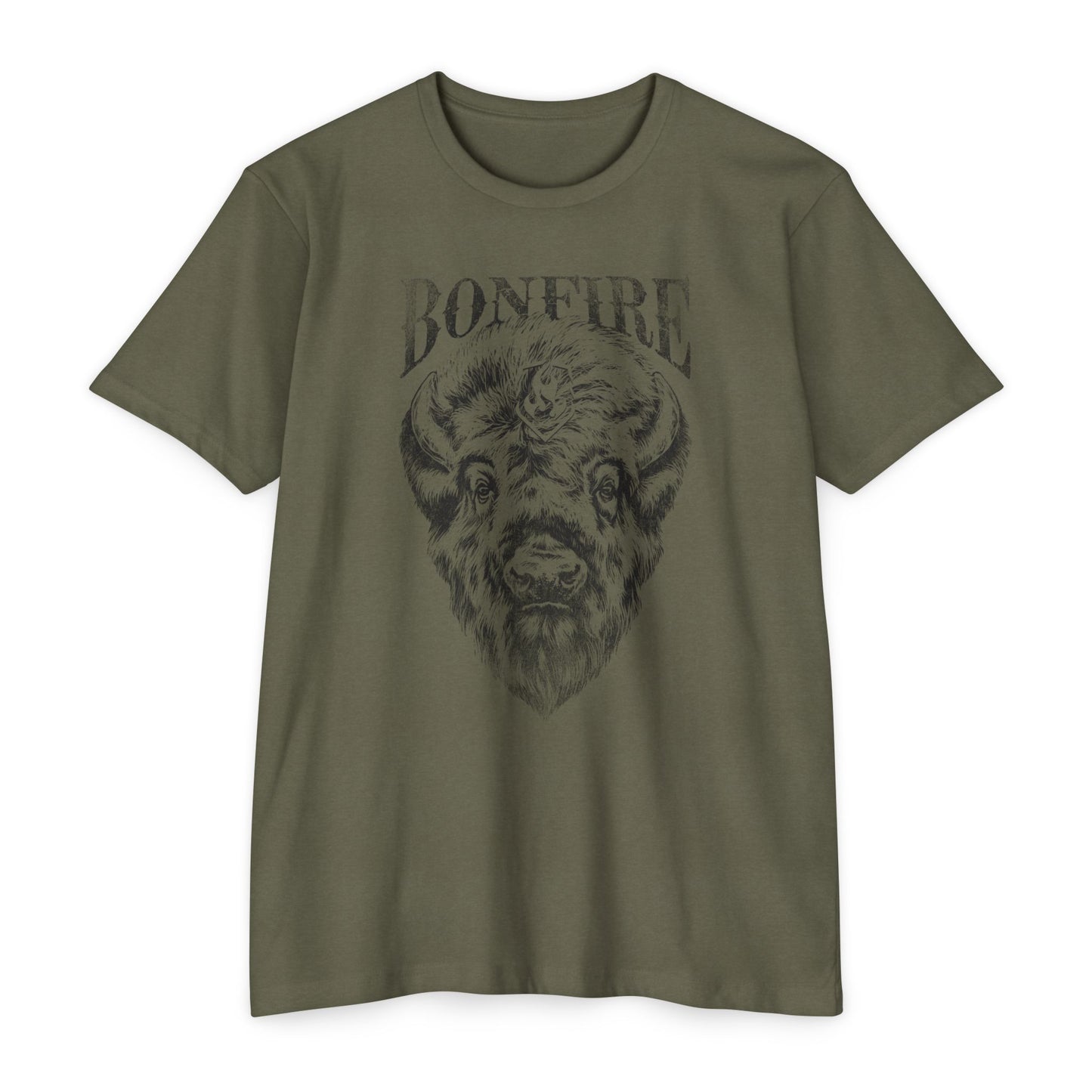 Bonfire Bison Tee