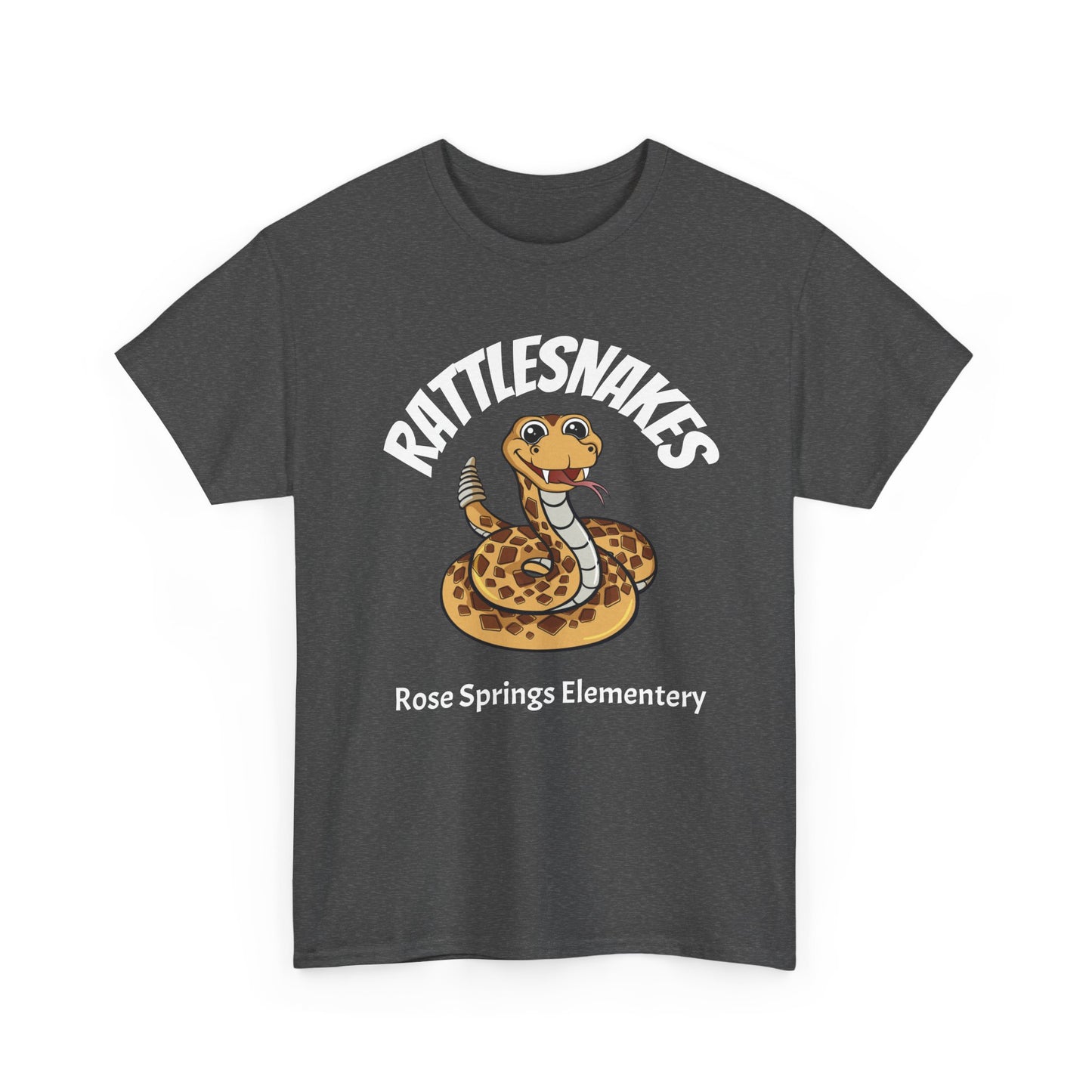 Rattlesnakes Unisex Heavy Cotton Tee