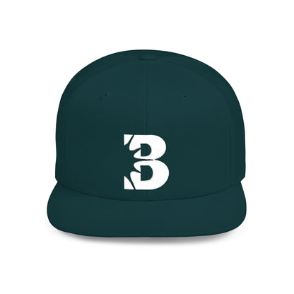 Bolinder B Flat Bill Snapback