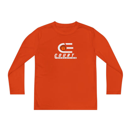 Court Evolution Youth LS Logo Tee