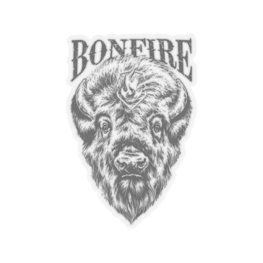 Bonfire Bison Sticker