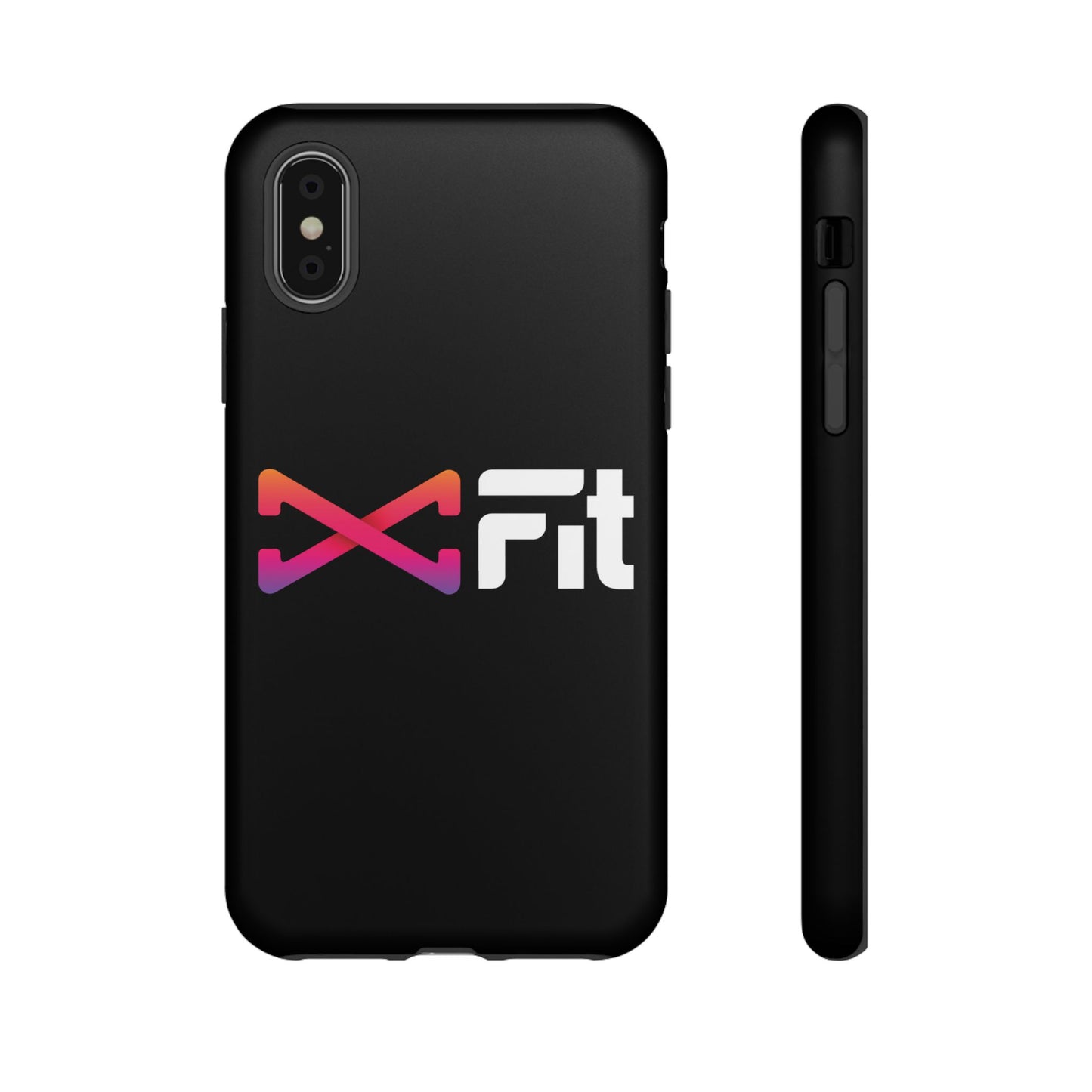XFit (Black) Tough Phone Case