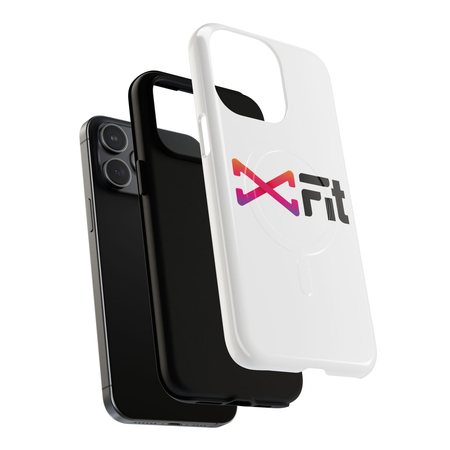XFit (White) Magnetic Phone Case