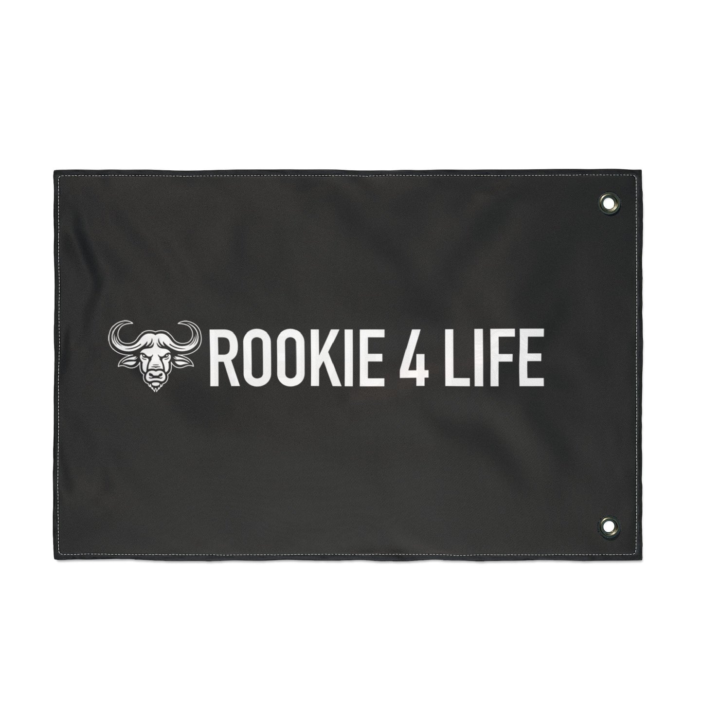 Rookie 4 Life Double Sided Flag