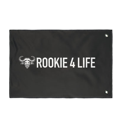 Rookie 4 Life Double Sided Flag