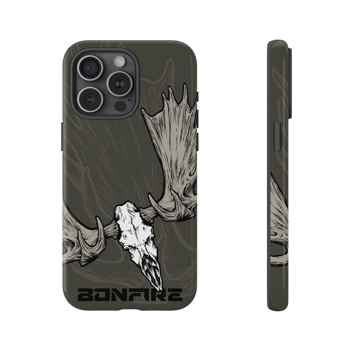 Moose Skull Tough Phone Case