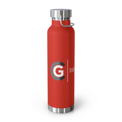 C&G Logo Insulated Bottle, 22oz