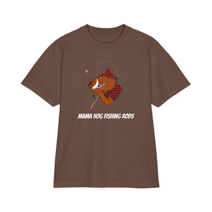Mama Hog Logo Drop-Shoulder T-Shirt
