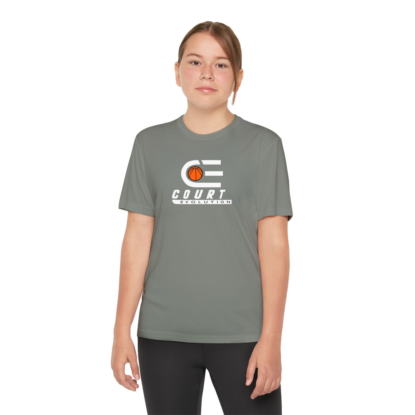 Court Evolution Youth Logo Tee