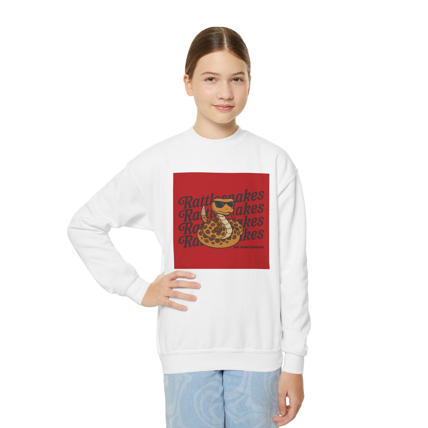 RattleSnakes Youth Crewneck Sweatshirt