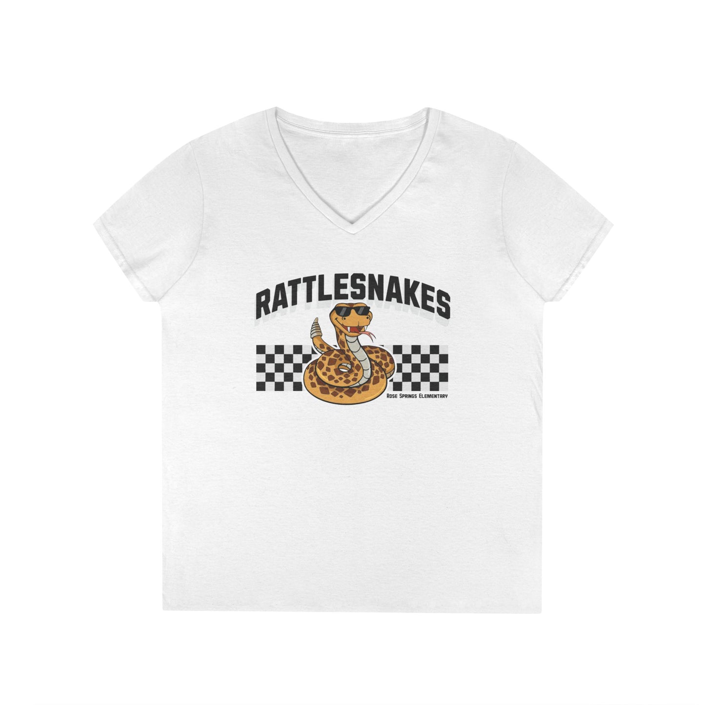 Rattlesnakes Ladies' V-Neck T-Shirt