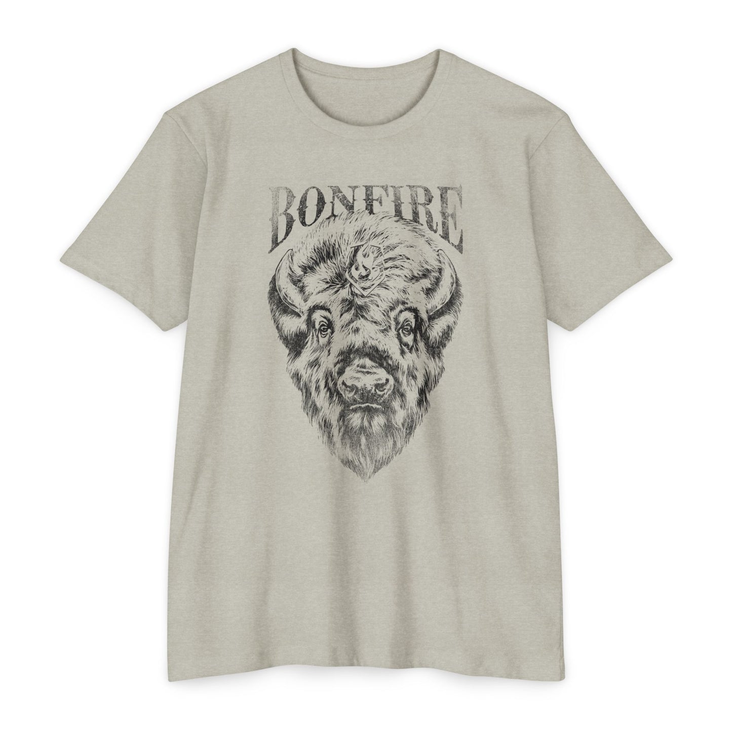 Bonfire Bison Tee