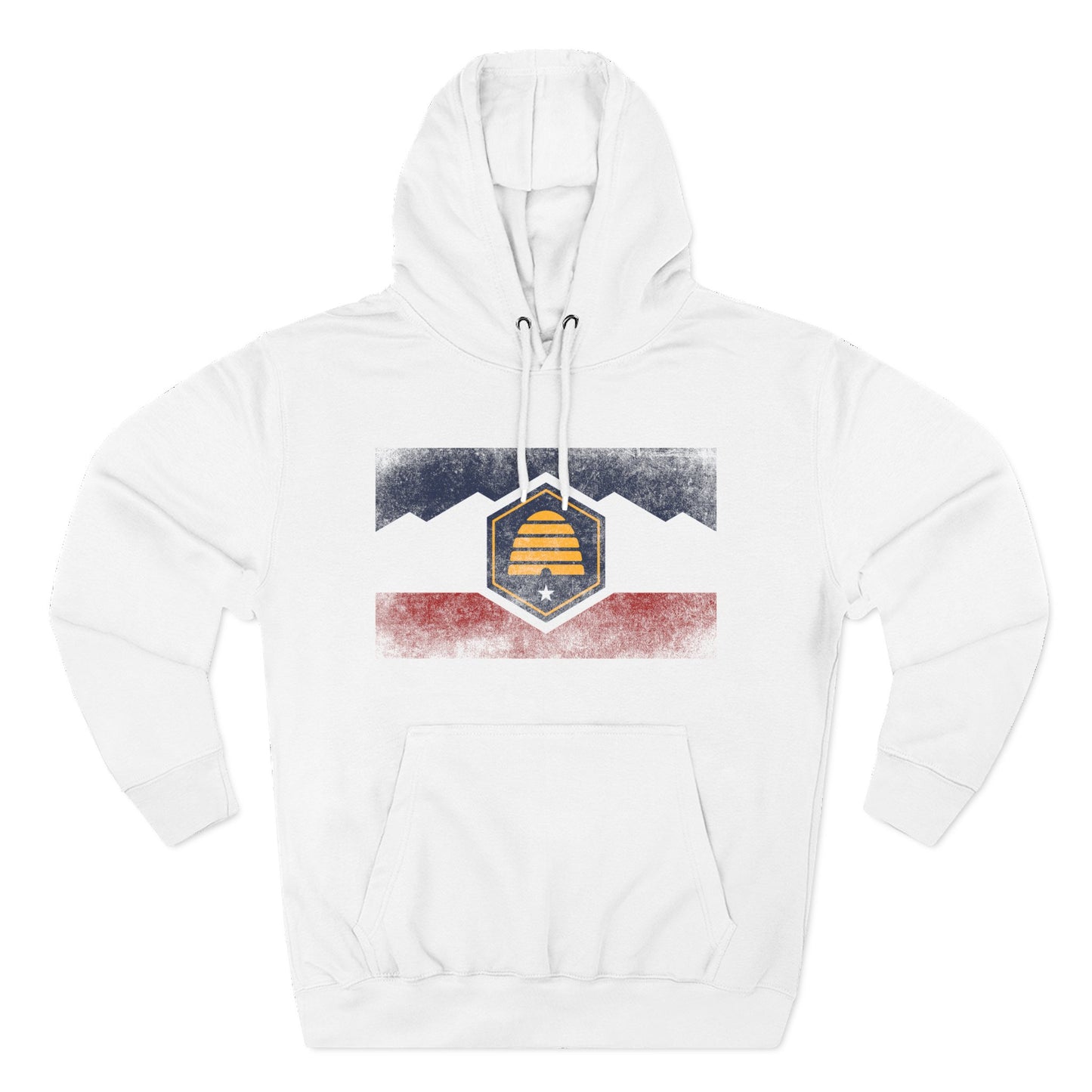 Beehive Statement Flag Hoodie