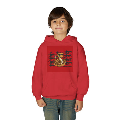 Rattlesnakes Youth Heavy Blend Hooded Sweatshirt