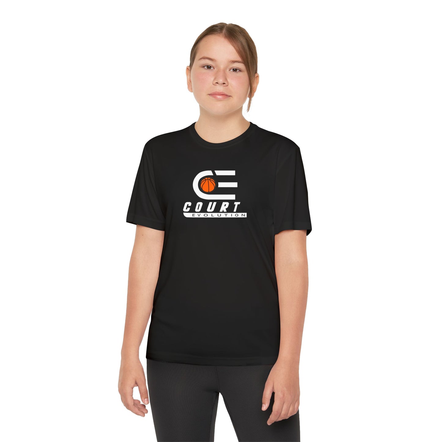 Court Evolution Youth Logo Tee