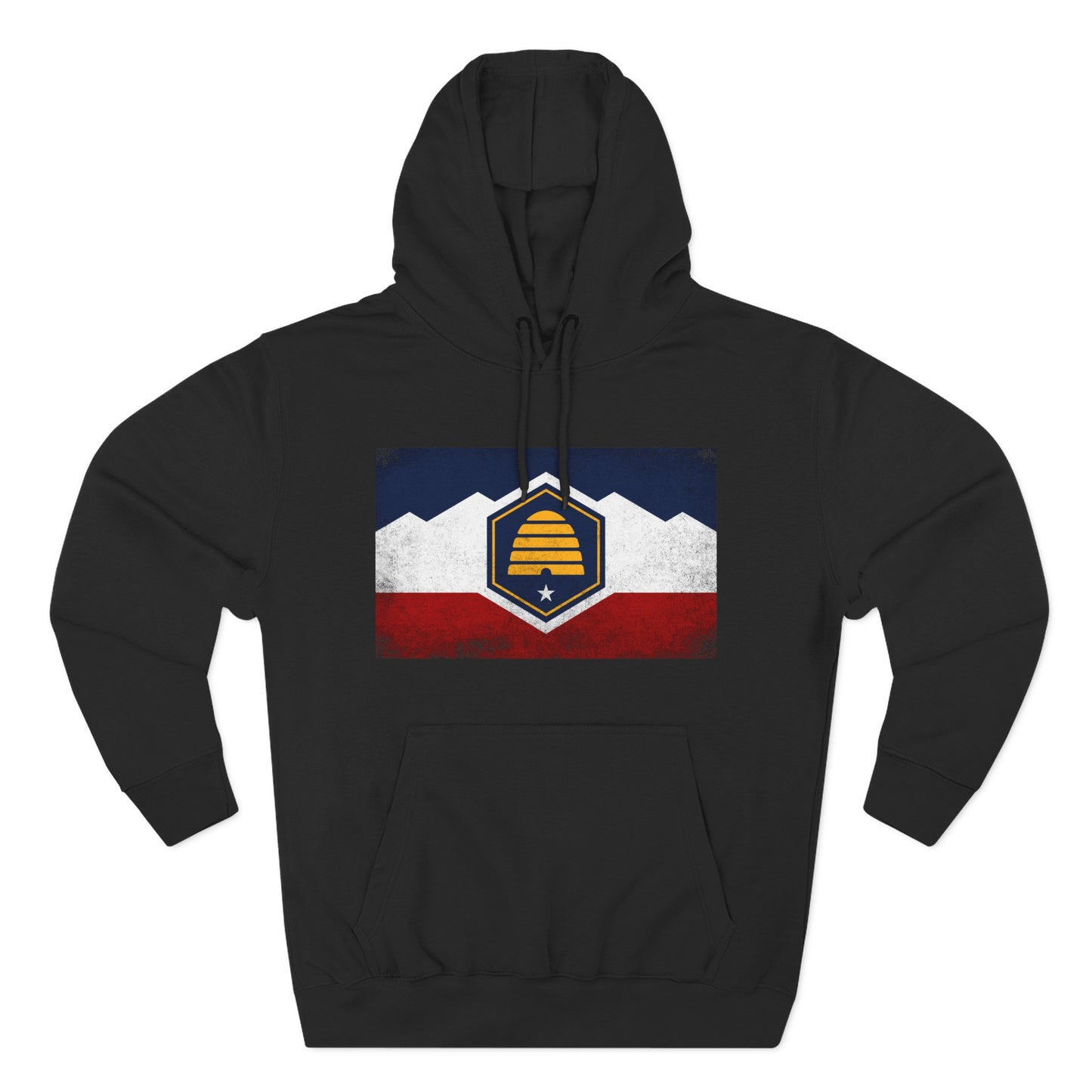 Beehive Statement Flag Hoodie