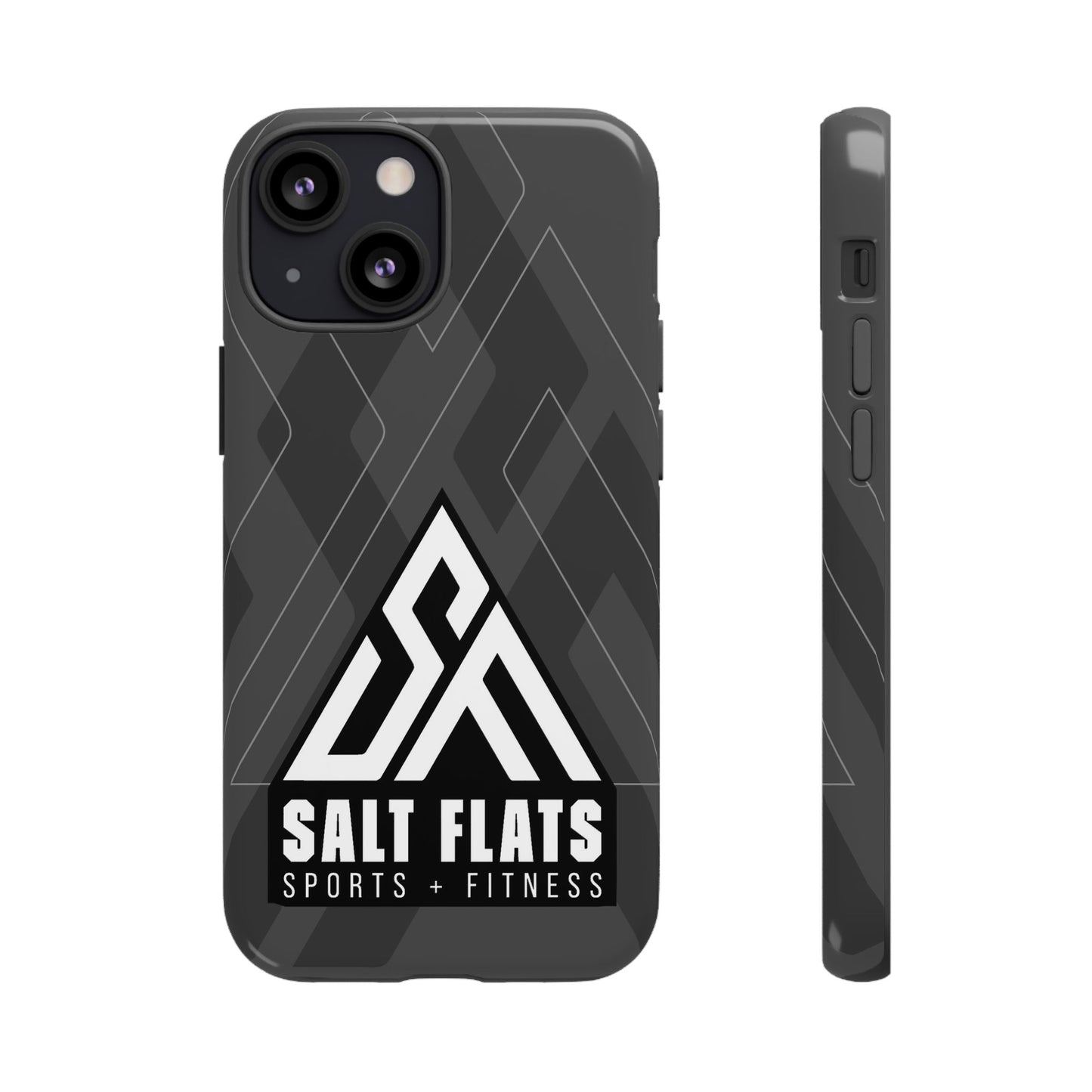 Salt Flats Charcoal Tough Phone Case