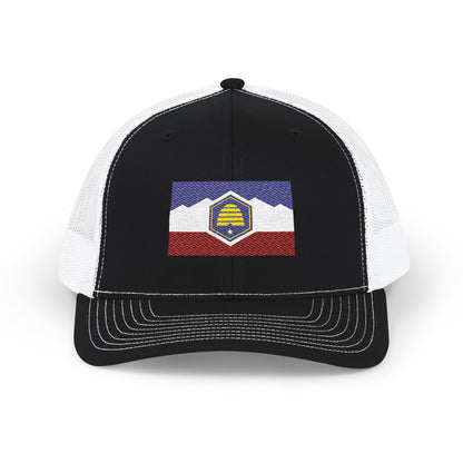 Beehive Statement Flag Snapback Cap