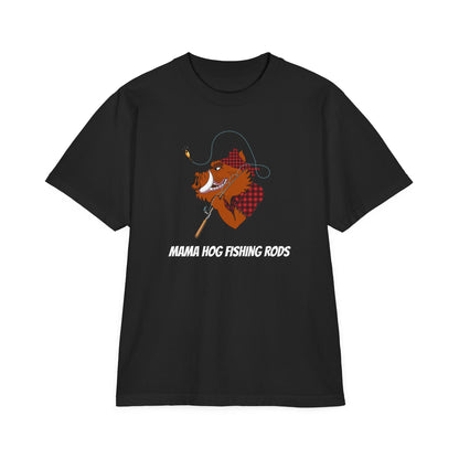 Mama Hog Logo Drop-Shoulder T-Shirt