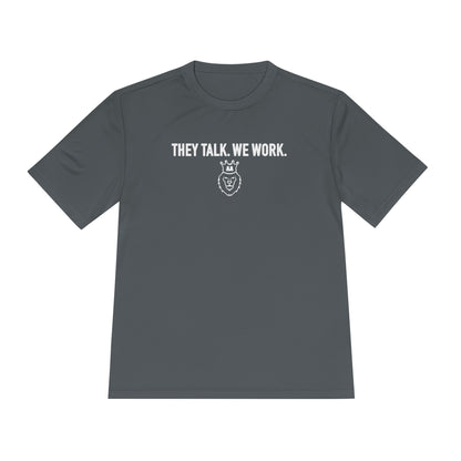 AA They Talk. We Work. Sport-Tek Tee