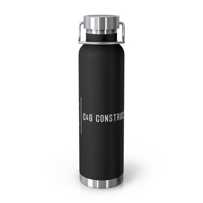 C&G Logo Insulated Bottle, 22oz