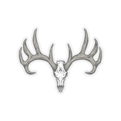 Whitetail Skull Sticker