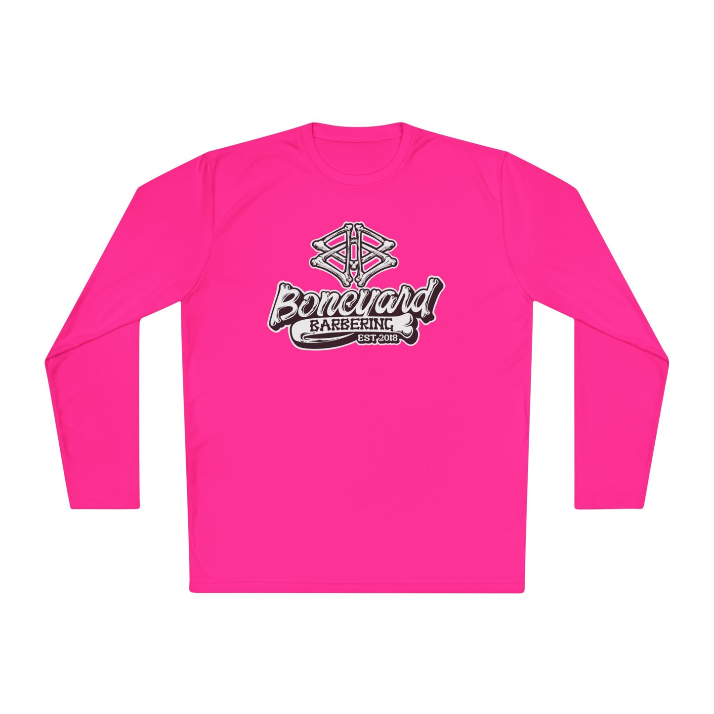 Boneyard Barbering Sport-Tek LS Logo Tee