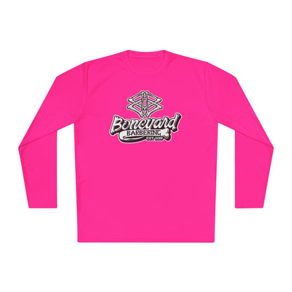 Boneyard Barbering Sport-Tek LS Logo Tee