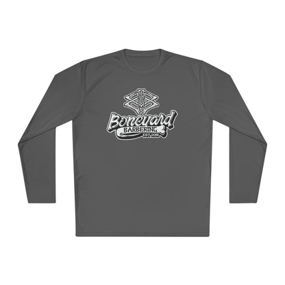 Boneyard Barbering Sport-Tek LS Logo Tee