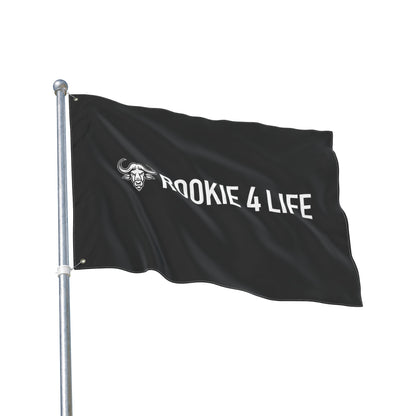 Rookie 4 Life Double Sided Flag