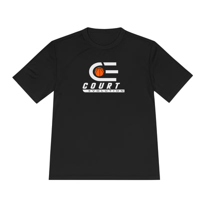 Court Evolution Logo Moisture Wicking Tee