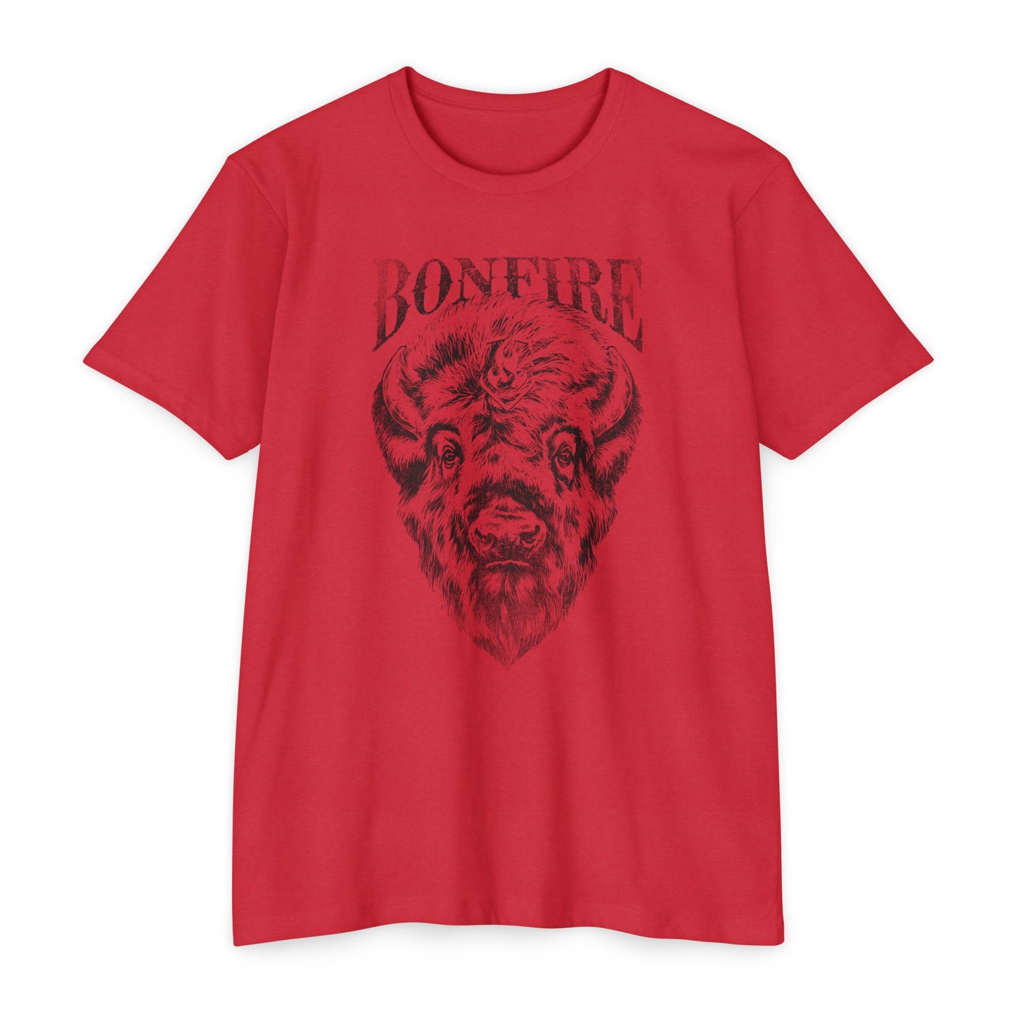 Bonfire Bison Tee