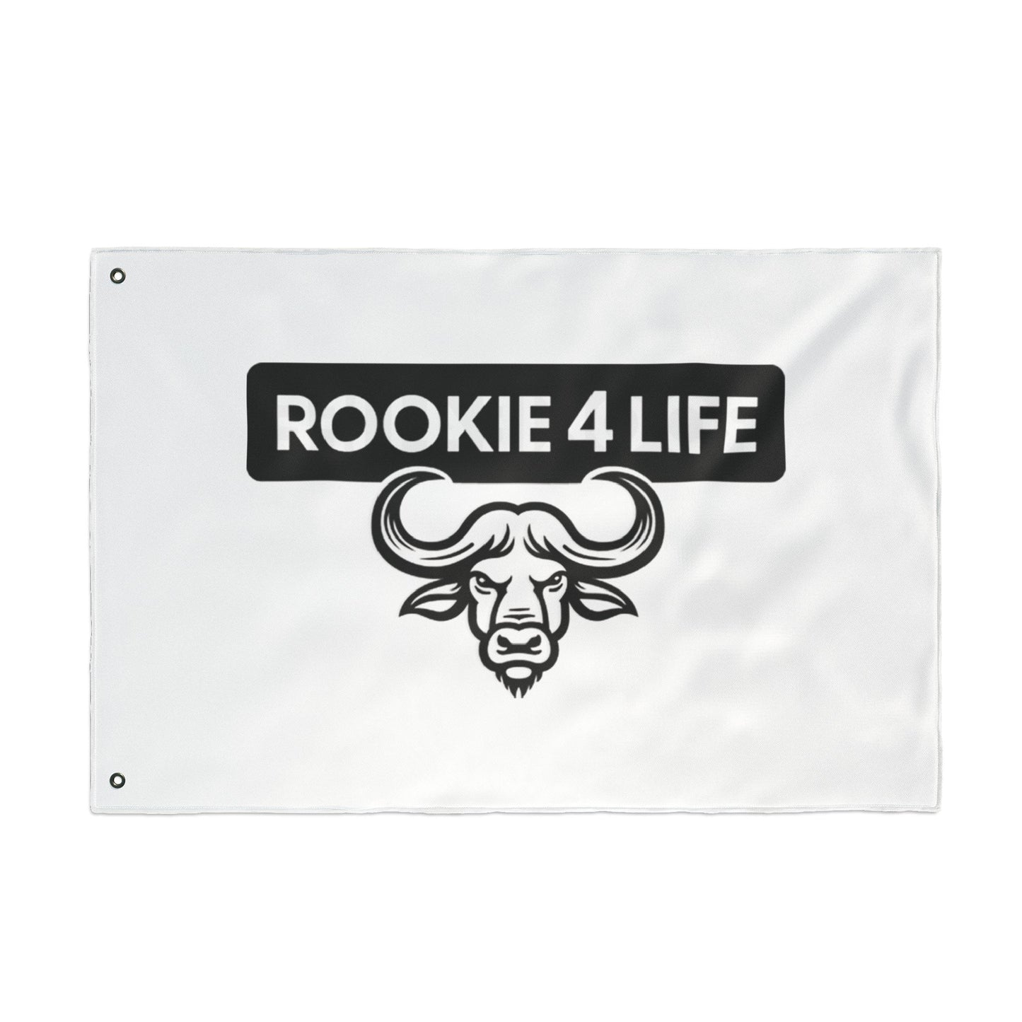 Rookie 4 Life Double Sided Flag