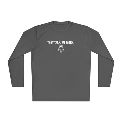 AA They Talk. We Work. Sport-Tek Long Sleeve