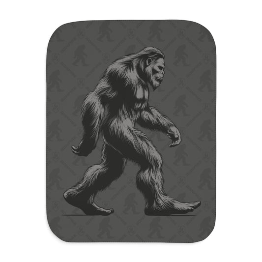 Squatch Walkin' Sherpa Blanket