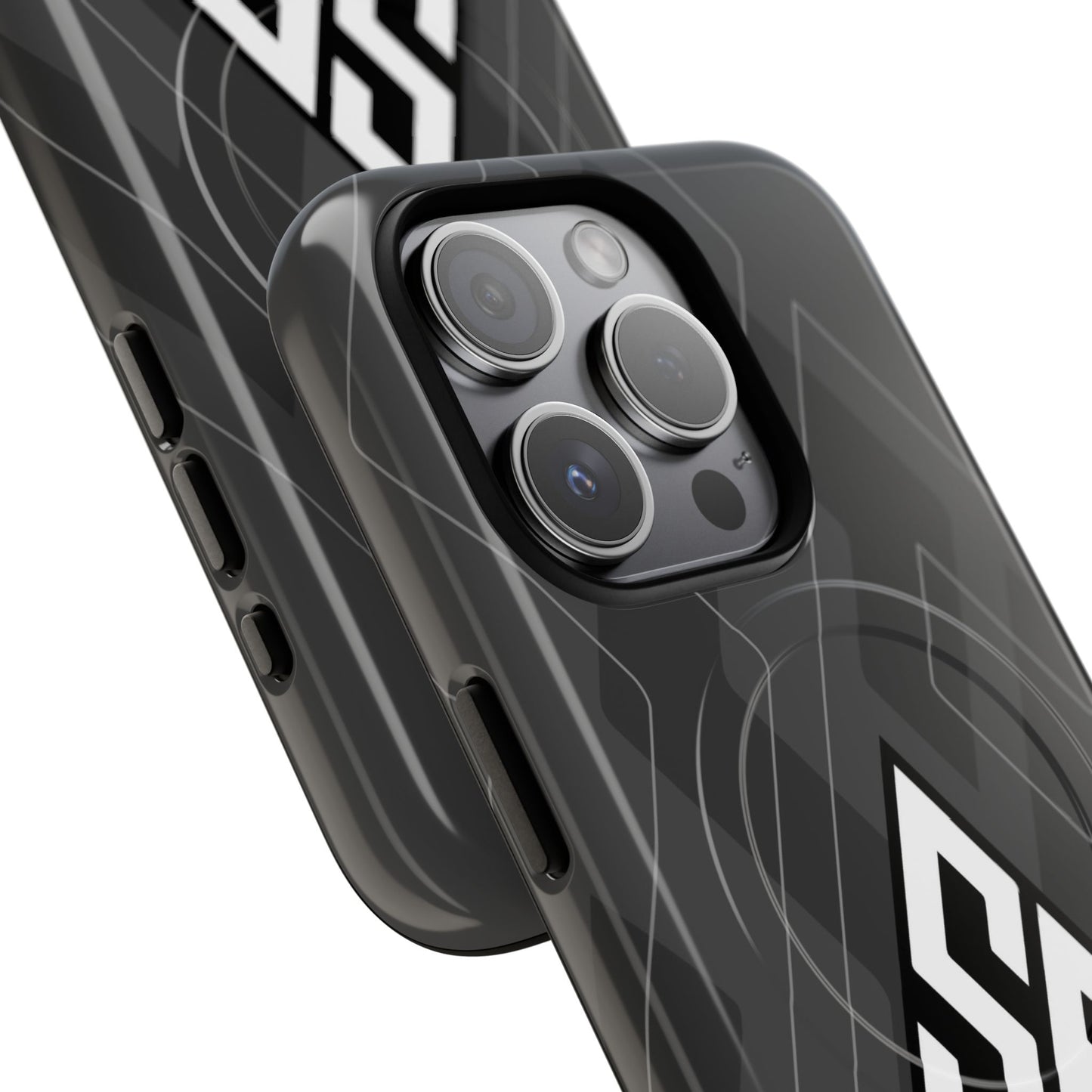 Salt Flats Charcoal Tough Magnetic Phone Case