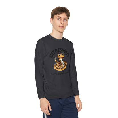 Rattlesnakes Youth Long Sleeve Competitor Tee