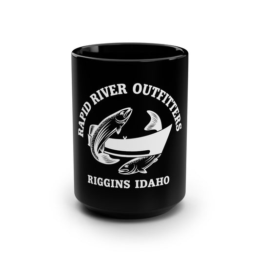 Rapid River Mug (Black)