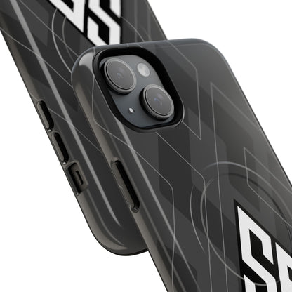 Salt Flats Charcoal Tough Magnetic Phone Case