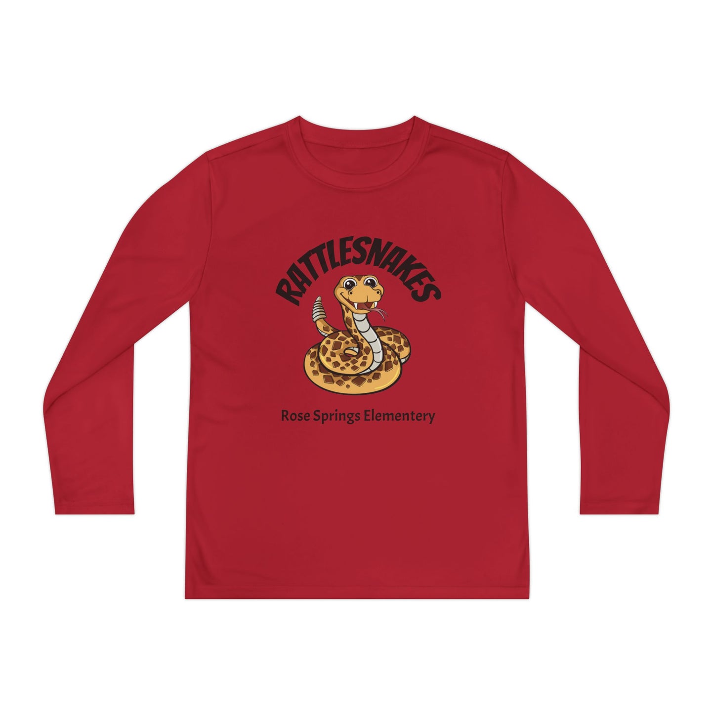 Rattlesnakes Youth Long Sleeve Competitor Tee