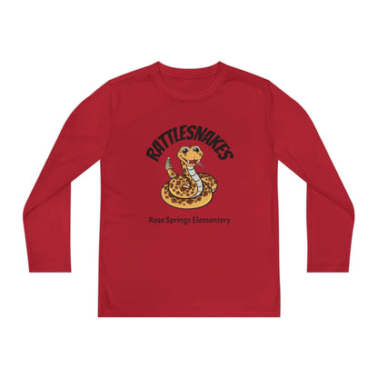 Rattlesnakes Youth Long Sleeve Competitor Tee