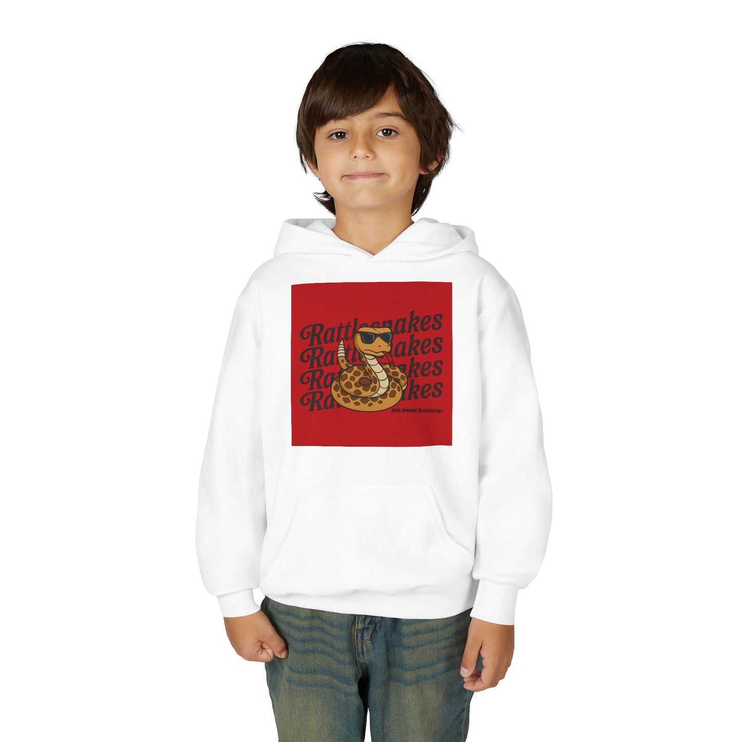 Rattlesnakes Youth Heavy Blend Hooded Sweatshirt