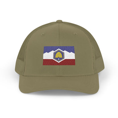 Beehive Statement Flag Snapback Cap
