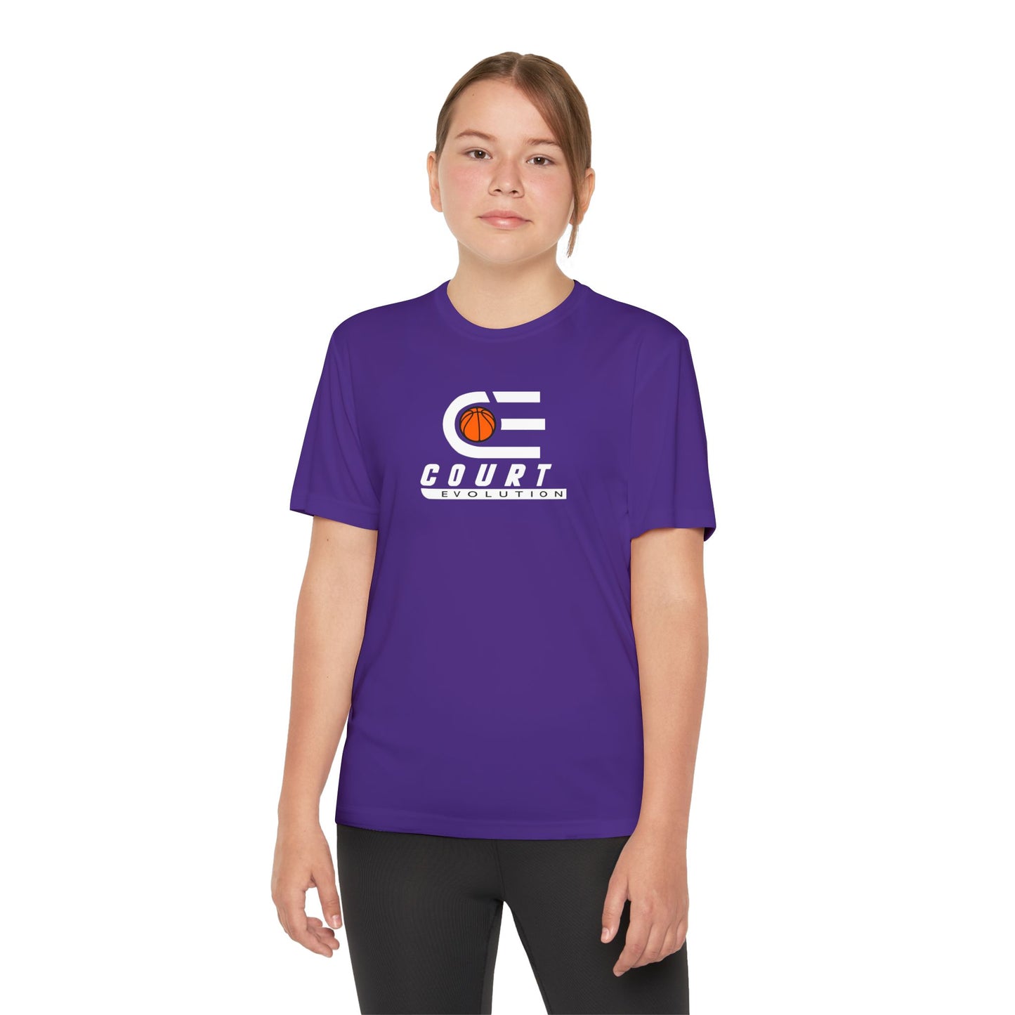 Court Evolution Youth Logo Tee