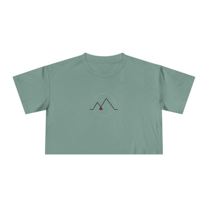 Women's Elevated Mtn Crop Tee