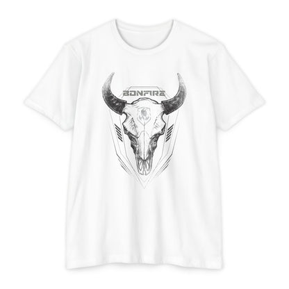 Bonfire Buffalo Skull Tee