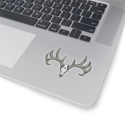 Whitetail Skull Sticker