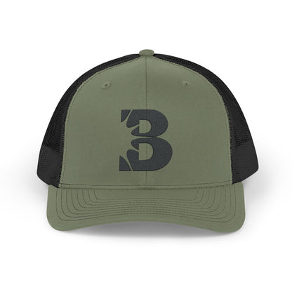 Bolinder B Snapback Trucker Cap