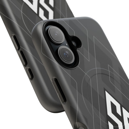 Salt Flats Charcoal Tough Magnetic Phone Case