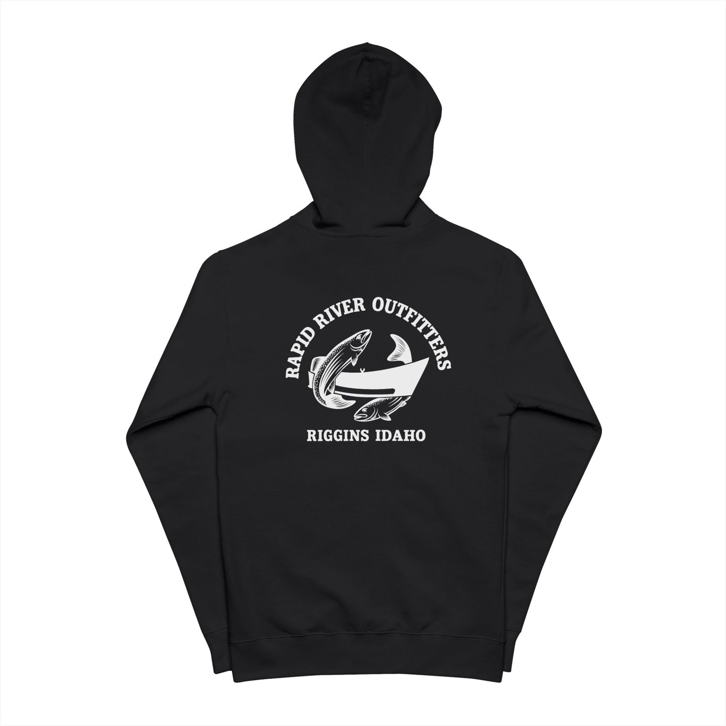 Rapid River Unisex Fleece Zip Up Hoodie